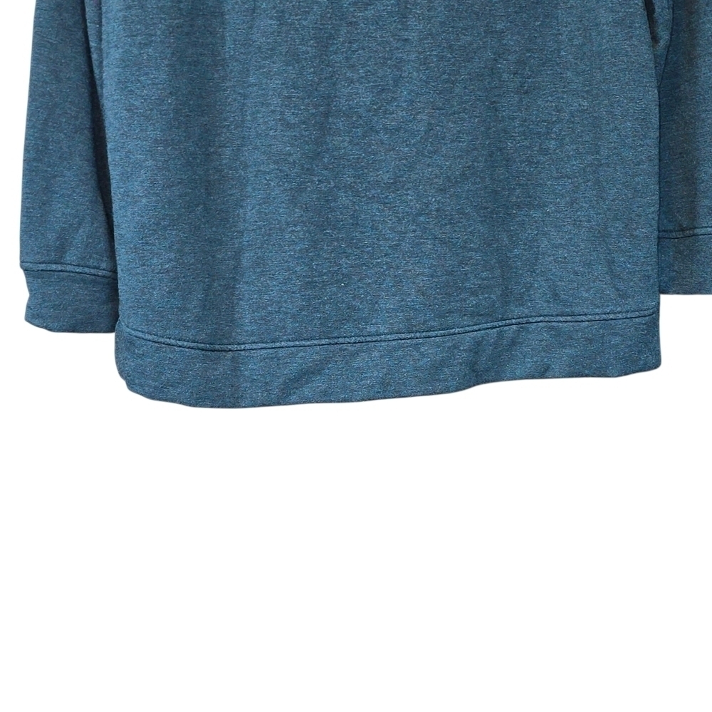 Orvis Cozy Long Sleeve Crewneck Pullover Sweatshirt Green Size Medium - Picture 6 of 9